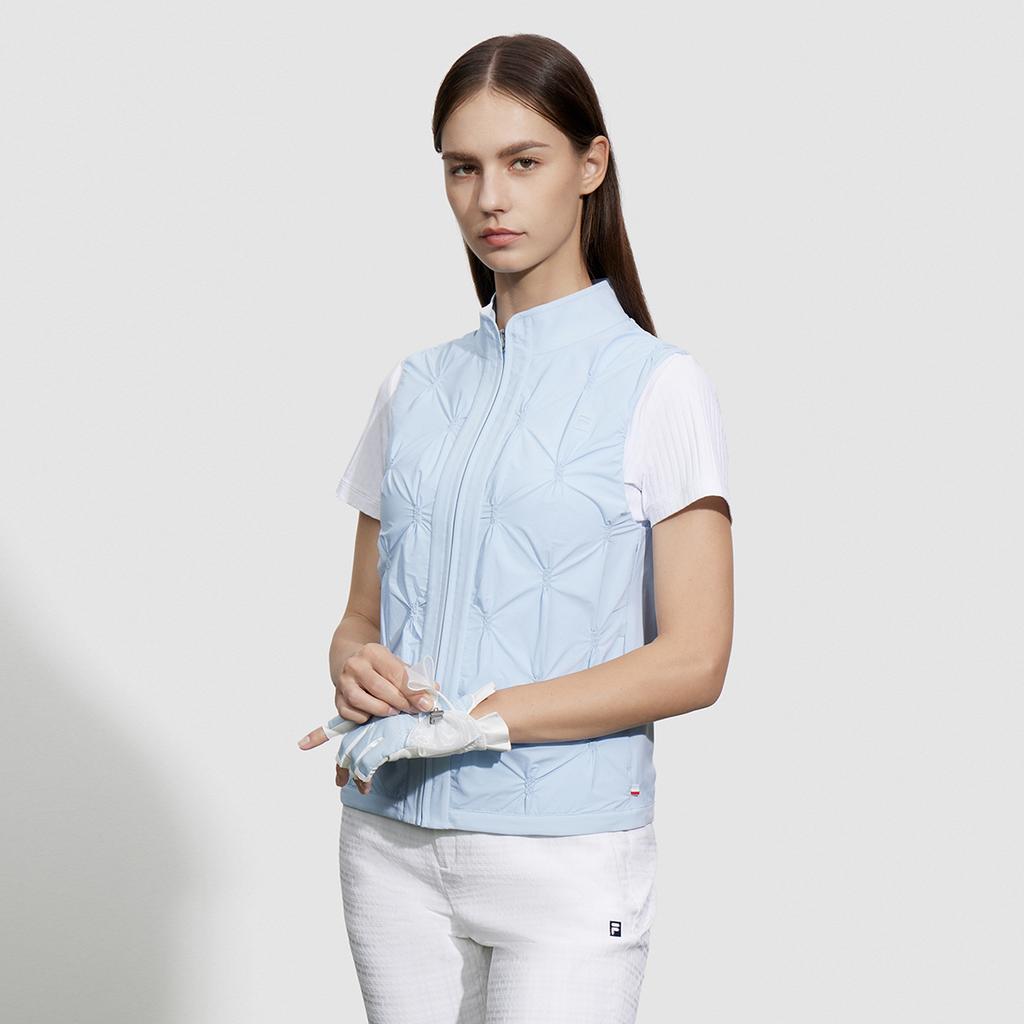 New FILA Vest Women's Light Sky Blue A11W425701FLB