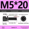 Class 12.9 Socket Head Cap Screw with Washer - M4/M5/M6/M8/M12 Cylindrical Head Three-Piece Combo