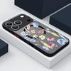 Magnetic Flowers Print Phone Case For iPhone Air 17 16 15 Pro Max 13 12 Pro 14 Plus 11 For Magsafe Wireless Charge Acrylic Cover
