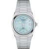 Універсальний годинник Tissot PRX 35 мм Powermatic 80 з циферблатом кольору крижаної синини та браслетом