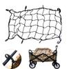 50X90CM Elastic Cover Net with 8 Clip Outdoor Trolley Camping Wagon Luggage Net Elasticity Rope Cart Cover Car Storage Nets