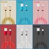 3M Nylon Braided Fast Charging Cable for Apple, Android, Huawei, Type-C Devices