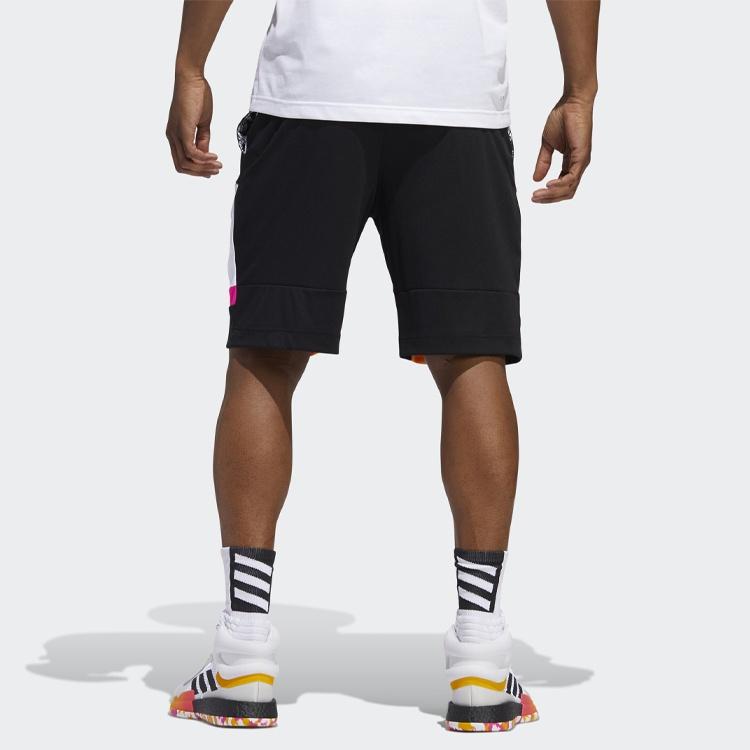 adidas Dame Sp Short Basketball Shorts Black Men's DZ0587