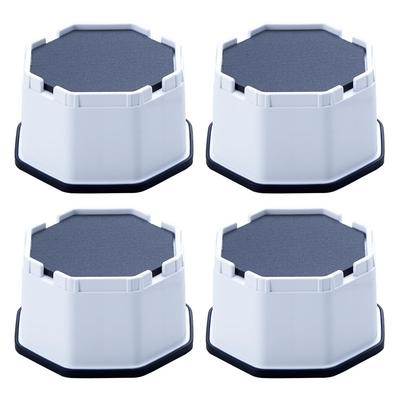 Washing Machine Height Raising Compatible with Washing Includes Adjustable Waterproof Raised Washing Machine Stand AKO-13 Legs, Drum-Type Machines,