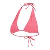 Womens/Ladies Textured Triangle Cups Bikini Top