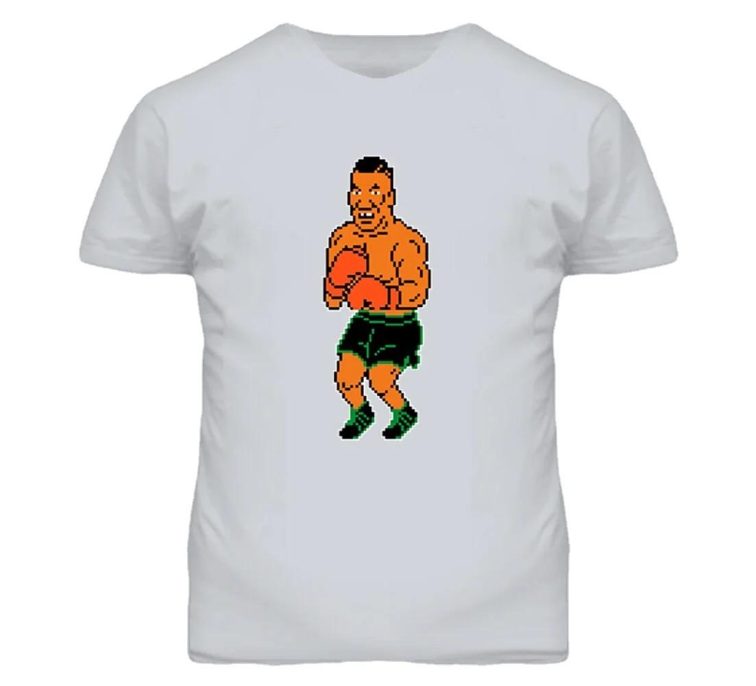 

Mike Tysons Punchout Tyson 8 Bit Boxing TShirt Summer Cotton ONeck Short Sleeve Unisex T Shirt New Size S3XL S