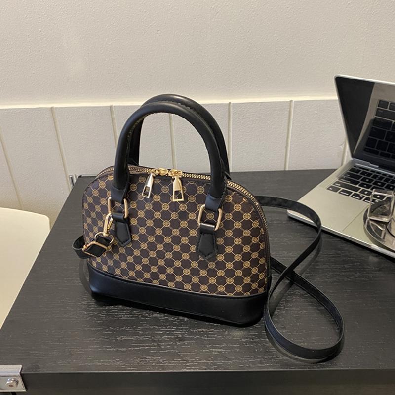 Módní mušlová taška dámská malá se vzorem peněženka a kabelka taška přes rameno crossbody pro ženy pro každodenní použití