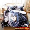 Rimuru Tempest Bedding Set Single Twin Full Queen King Size Bed Set Adult Kid Bedroom Duvetcover Sets Anime Kawaii