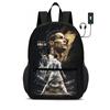 ONE PIECE Monkey D. Luffy 18.5inch Knapsack Animated Child Schoolbags for Boys Girls,Durable & Light Weight Bags for Pupil