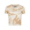Urban Classics Womens/Ladies Camo Cropped T-Shirt