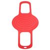 Food Grade Silicone Heat Resistant Turkey Lifter Non Stick Poultry Cooking Mat(Red)