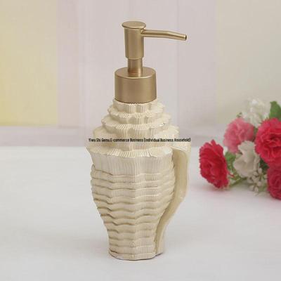 Flacone Dispenser di Lusso in Ceramica a Pressione per Sapone Liquido per le Mani, Shampoo e Bagnoschiuma