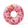 Plysch Hundleksak Donut Pizza Form Husdjur Pipiga Leksaker för Små Stora Hundar Rengöring Tänder Valp Tugga Ljudleksak Husdjurstillbehör