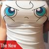 3D Big Eyes Tight Top for Women - Sweet Broadcast & Internet Celebrity Style