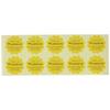 Cotta Flavor Stickers, Natural Flower Shape, Madeleine, Yellow, 3.2 X 3.2 Cm, 71010, 100 Stickers