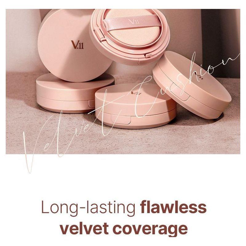 VILLAGE 11 FACTORY - Long Lasting Velvet Cushion - 2 Colors