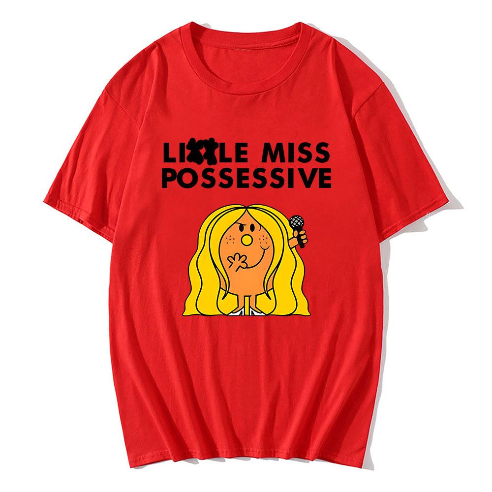 Tate McRae Singer Graphic Tshirts Miss Possessive World Tour 2025 Tee Cotton High Quality Male T Shirt Unisex Streetwear Men Top