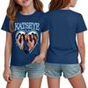 Korean Girl Group Kids Fashion Short Sleeve T-Shirt for Boys and Girls