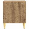 Artisan Oak Nightstand 43 x 34.5 x 50 cm Engineered Wood