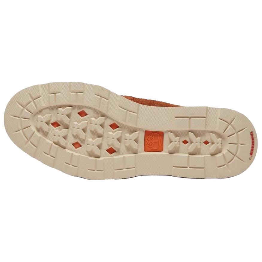 Timberland Britton Mills Scarpe Casual Comode in Pelle Scarpe da Uomo Caramello-Marrone TB0A43JGEIZ