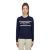 Li Ning Sports Trend Series Letter Round Neck Soft Simple Versatile Casual Sweatshirt Women sweatshirt AWDW156-4