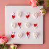 Heart Modelling Clay Earring Mold Mini Heart Earring Jewelry Ornament