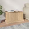 VidaXL Boîte de rangement chêne sonoma 70x40x38 cm bois d'ingénierie 816507