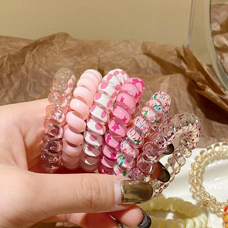 Elastic Hair Ties - No-Pull, Versatile & Stylish for 2024