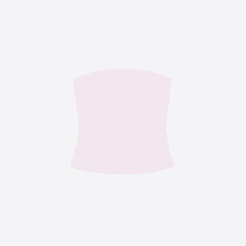 

Tankair Basic Style Tube Top Same as Vest Fabric High Elasticity Comfortable Kiko Same Style Top air pink Tube Top XXS