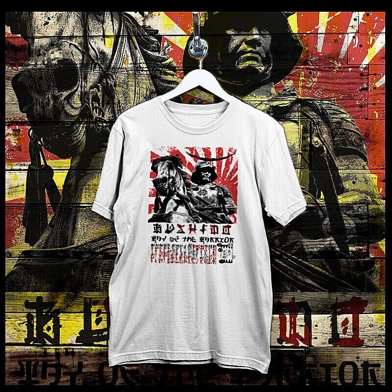 

Samurai T-Shirt Shogun Assassin Bushido Ronin Hanzo Katana Japanese Kanji S-2XL S