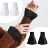 Detachable Fake Flared Sleeves Sweater Horn Hand Wrist Cuffs  Clothing Decoration