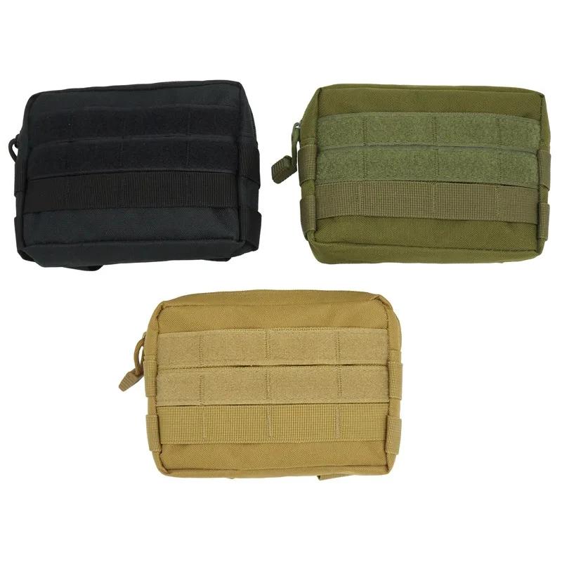 600D Outdoor Accessory Pack EDC Tool Kit Molle Camouflage Tactical Waist Bag Change Phone Bag Accessories Commuter Bag