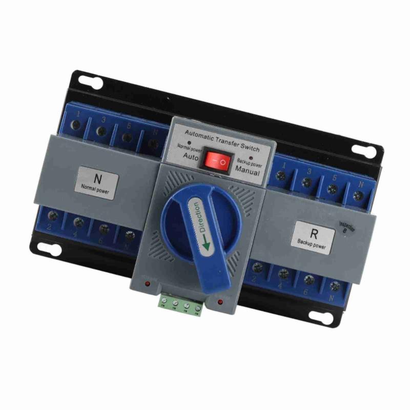 1ks Mini 63A 4P Dual Power Automatic Transfer Switch