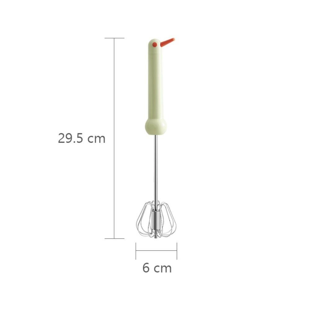New Semi-automatic Manual Rotary Whisk Stainless Steel Portable Hand Mixer Kitchen Baking Tools Egg Cream Whisk