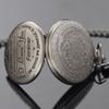 Rabatt FÜR MEINEN SOHN Vintage Bronze Taschenuhr Quarz Kette Anhänger Uhr Halskette Anhänger Kette Schmuck Geschenk Uhr für Männer