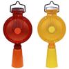 LED Solar Traffic Warning Barrier Light with Flashing Signal for Nighttime Road Construction