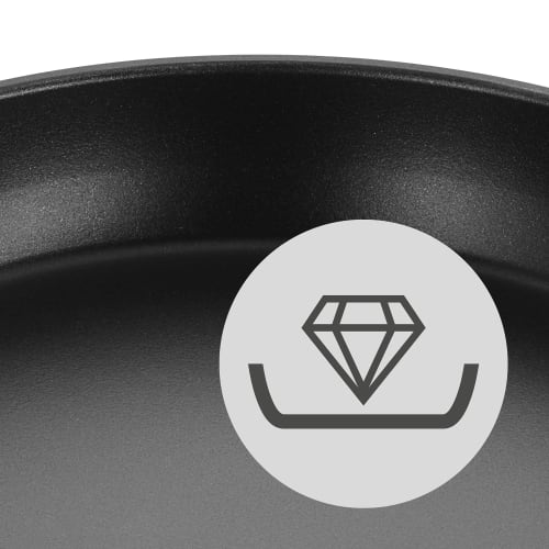 WMF Palmadur Premium Frying Pan, 24cm, Induction and Gas Compatible, Free of PFOA and Other Harmful Substances, Long-Lasting Non-Stick, 5-Year Warrant