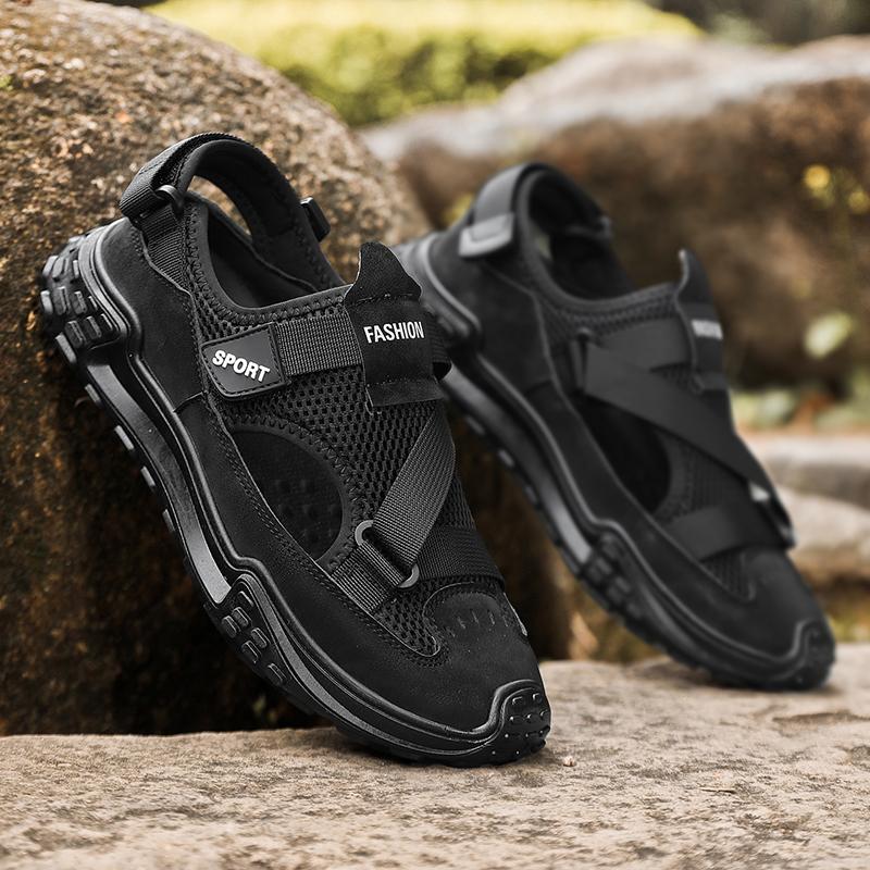 Мужские летние новые мужские сандалии большого размера — фото 10