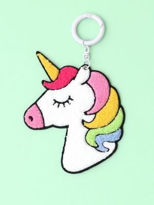 HOLLYSATUNS Holly Bag Keyring_Unicorn