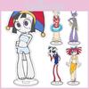 The Amazing Digital Circus Pomni Gangle Jax Kinger Acrylic Standee With Hd Doublesided Display For Gift And Advertising