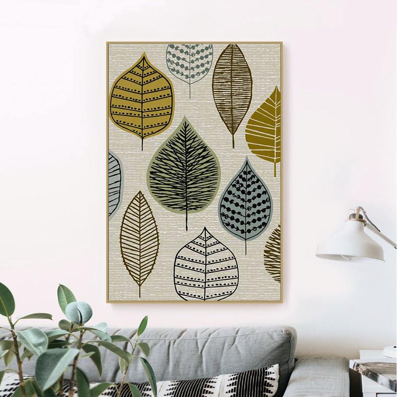 Abstract Wall Art Geometric Canvas Painting Nordic Posters and Prints Wall Art Pictures for Living Room Home Decoration No Frame