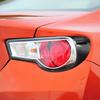 Carbon Fiber Rear Eyebrow Light Lamp Eyelid For Toyota GT86 Subaru BRZ 2012-