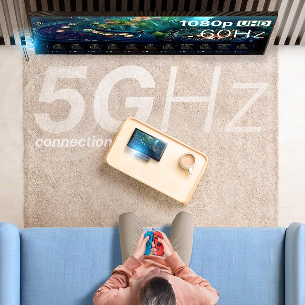 MINIX C1 Plus USB-C zu HDMI Wireless Dongle, 165ft/50m Übertragung, Plug and Play