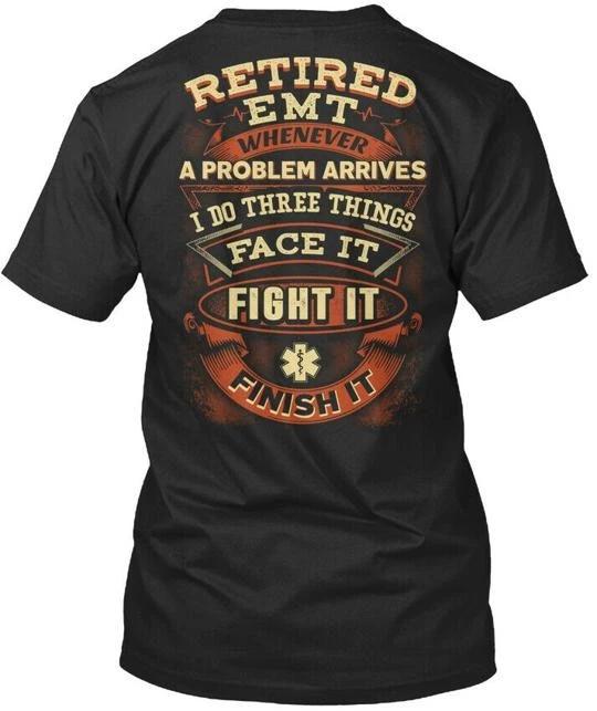 Retired Emt T shirt Made in the USA Size S to 5XL 2XL