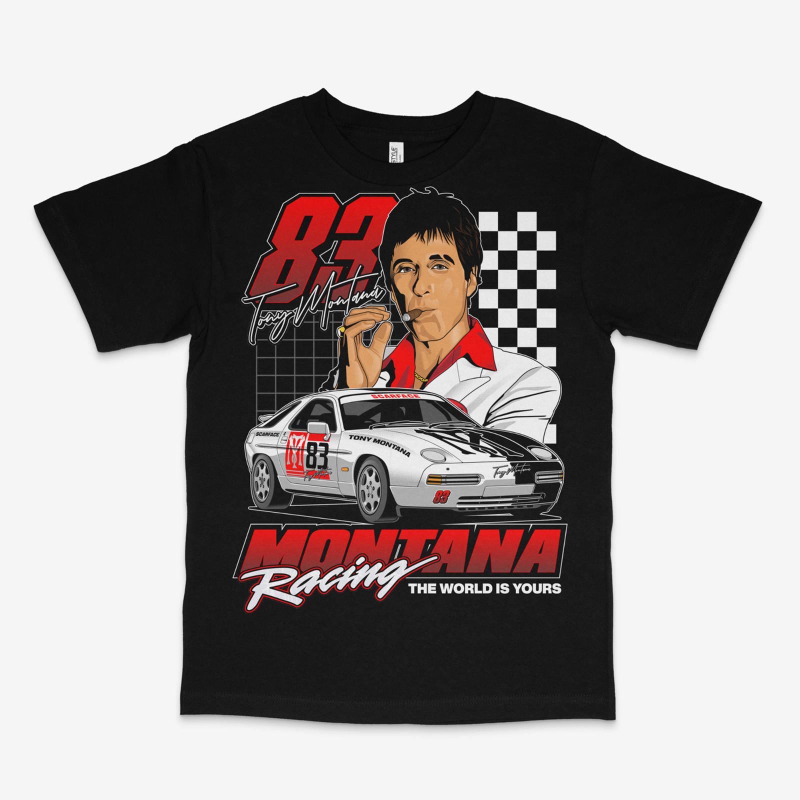 Montana Racing Black Tee S разноцветный