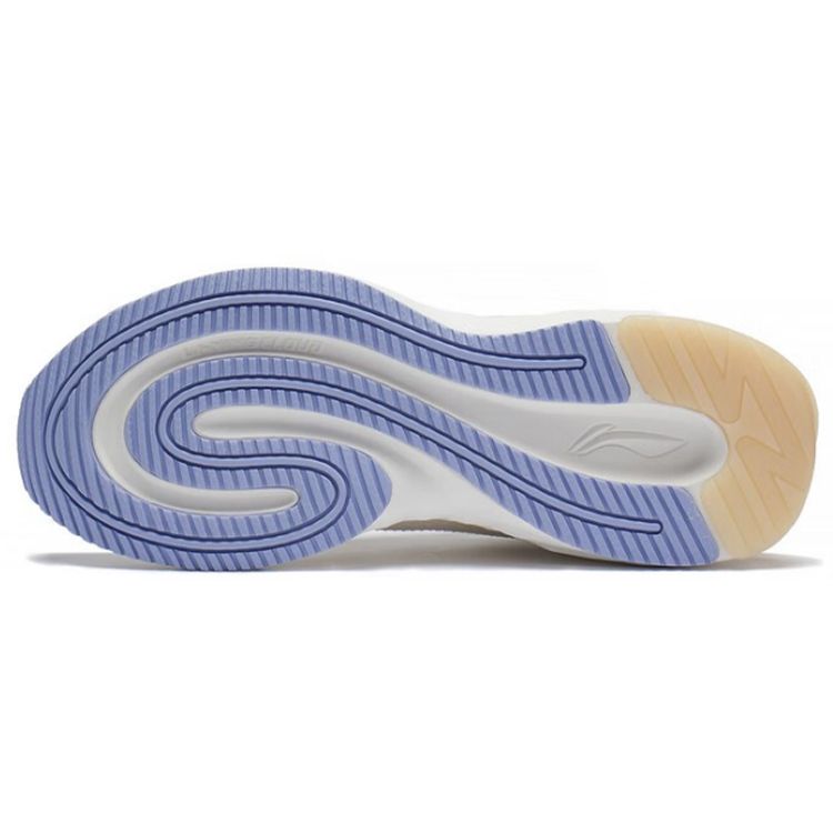 Li Ning Shock Absorption Low Top Sports Casual Shoes Women Sneakers Khaki AGLS212-5