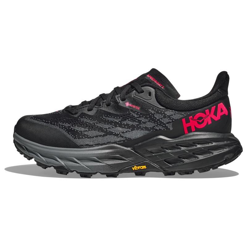 HOKA ONE ONE Speedgoat 5 Gore Tex Черные Черные Женские Кроссовки 1127913-BBLC 36