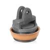 Hand Pump Piston Assembly With Synthetic Leather Seal Solid Replacements Part For Type 75 Water Pumps Efficient