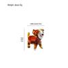 Teddy, Corgi, Shiba Inu, and Pomeranian Glass Animal Ornaments