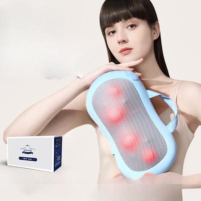 Zervikales Nackenmassagekissen, aufladbares Ganzkörper-Lendenwirbelmassagegerät, vollautomatisches, multifunktionales Haushaltsauto-Massagegerät für den Rücken